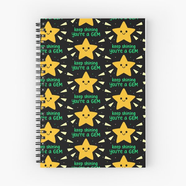 Item preview, You’re a Gem – Cute Star Motivation Keep Shining Quote designed and sold by graphicnew.