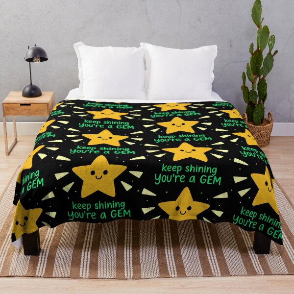 Item preview, You’re a Gem – Cute Star Motivation Keep Shining Quote designed and sold by graphicnew.