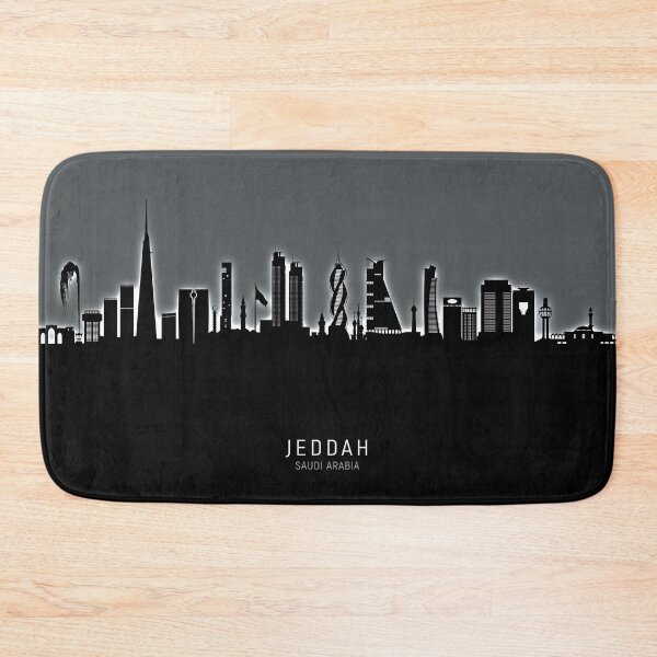Item preview, Jeddah Saudi Arabia Skyline designed and sold by ArtPrints.