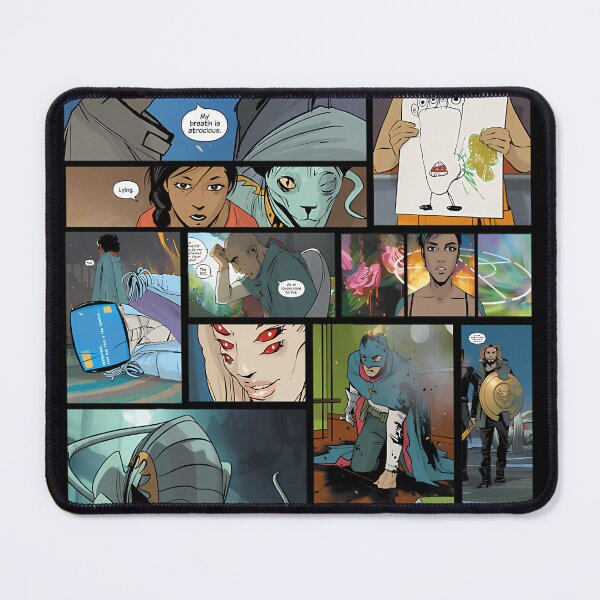 Item preview, Saga Image Comics Panel designed and sold by Ulamimpson1.
