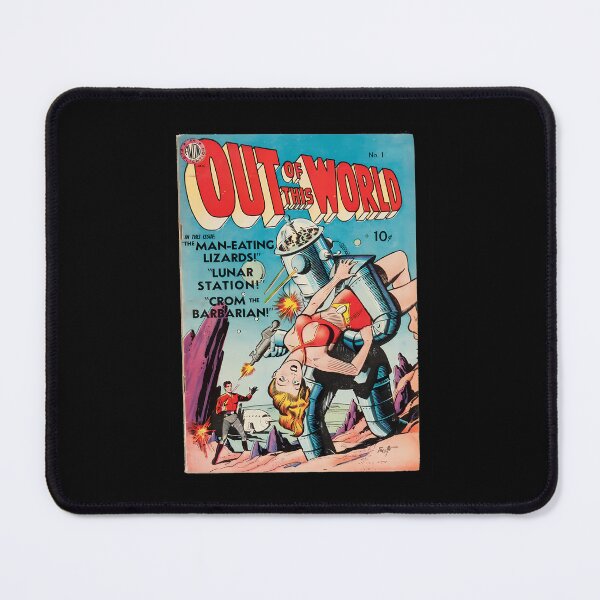 Item preview, Sci-Fi Comic – Man Eating Lizards – Out of this World Adventures designed and sold by MichaelWhiteh.