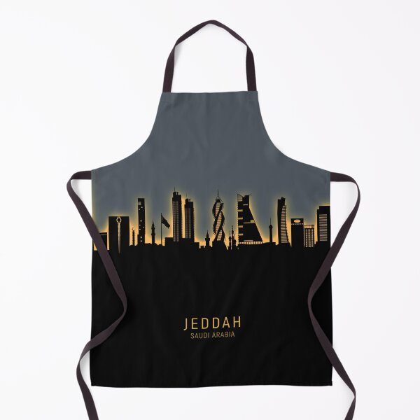 Artikelvorschau, Skyline von Jeddah, Saudi-Arabien entworfen und verkauft von ArtPrints.