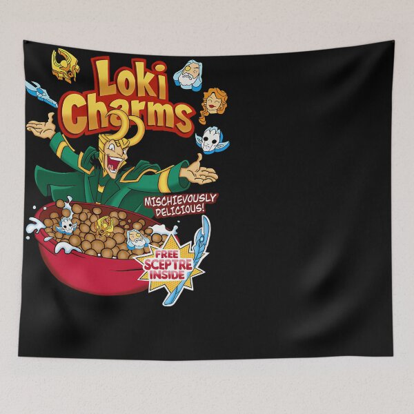 Item preview, Loki Charms Cereal - God Of Mischief designed and sold by Ulamimpson1.