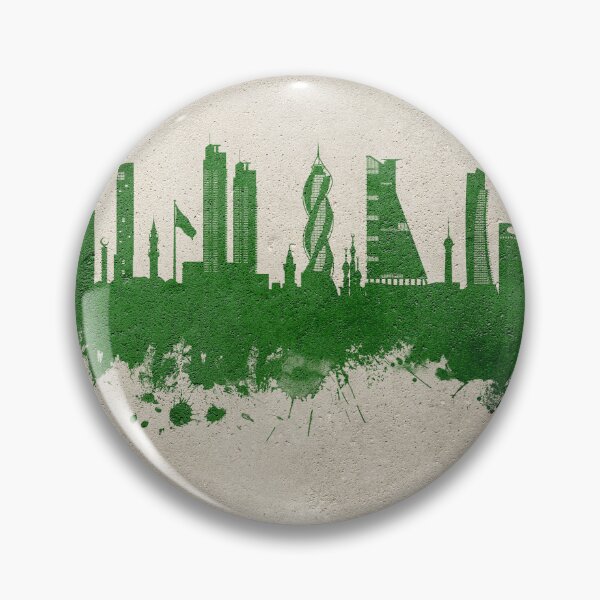 Artikelvorschau, Skyline von Jeddah, Saudi-Arabien entworfen und verkauft von ArtPrints.