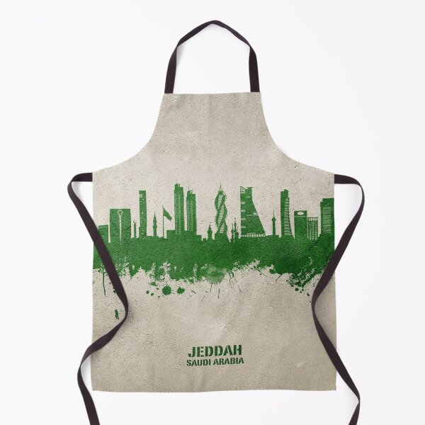 Artikelvorschau, Skyline von Jeddah, Saudi-Arabien entworfen und verkauft von ArtPrints.