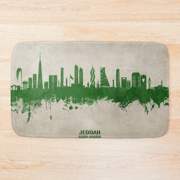 Item preview, Jeddah Saudi Arabia Skyline designed and sold by ArtPrints.