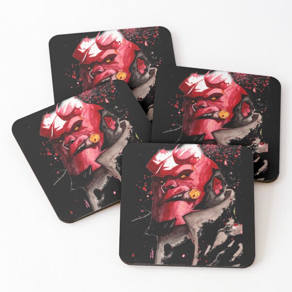 Item preview,  Hellboy Watercolor Design Comic Fanart designed and sold by JenerroLockha.