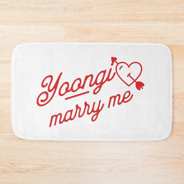 Item preview, BTS Yoongi marry me tattoo morcaworks designed and sold by Morcawork.