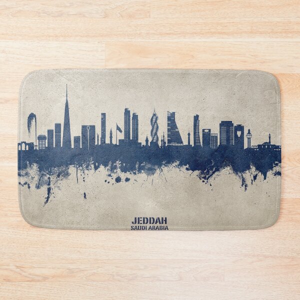Item preview, Jeddah Saudi Arabia Skyline designed and sold by ArtPrints.