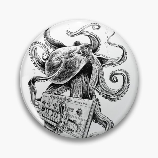 Artikelvorschau, Kraken mit analogem Synthesizer entworfen und verkauft von ejfpskmlr92.