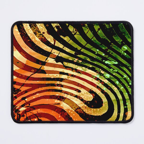 Item preview, Curving Line Abstract Painting designed and sold by ViaARTfactory.