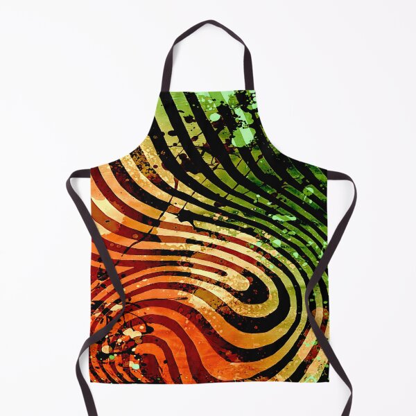 Item preview, Curving Line Abstract Painting designed and sold by ViaARTfactory.