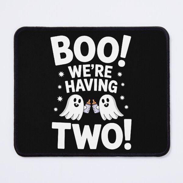 Item preview, Boo we’re Having Two Ghost Twins Halloween Reveal Funny designed and sold by BakeryDozen.