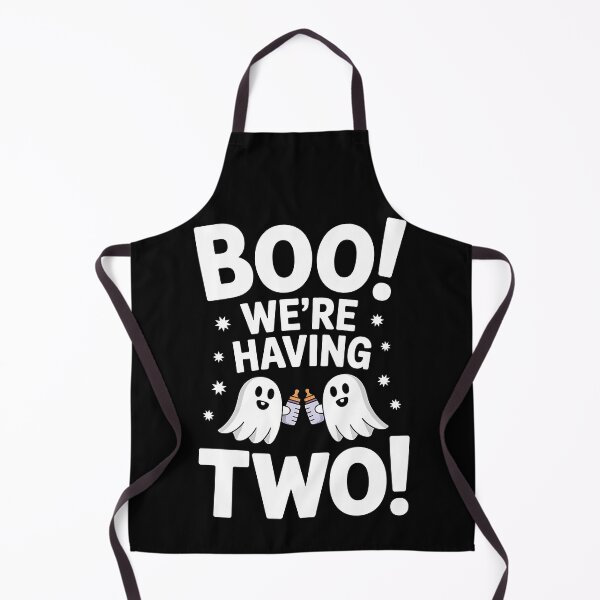 Item preview, Boo we’re Having Two Ghost Twins Halloween Reveal Funny designed and sold by BakeryDozen.