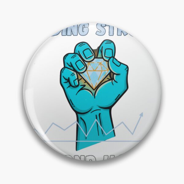 Item preview, Diamond Hands: The HODLer's Motto designed and sold by CadDesignerr.