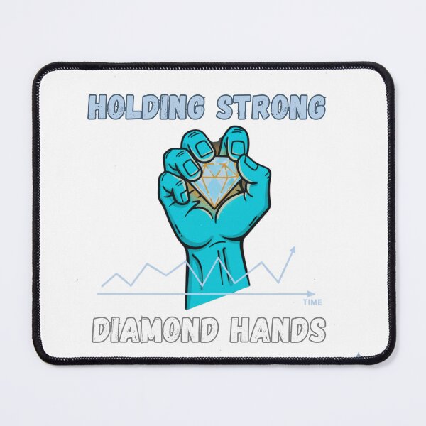 Item preview, Diamond Hands: The HODLer's Motto designed and sold by CadDesignerr.