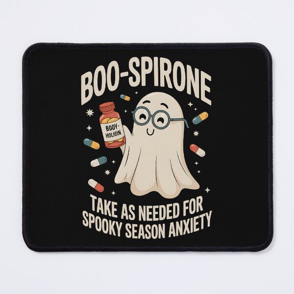 Item preview, Boo-spirone Take As Needed for Spooky Season Anxiety designed and sold by BakeryDozen.
