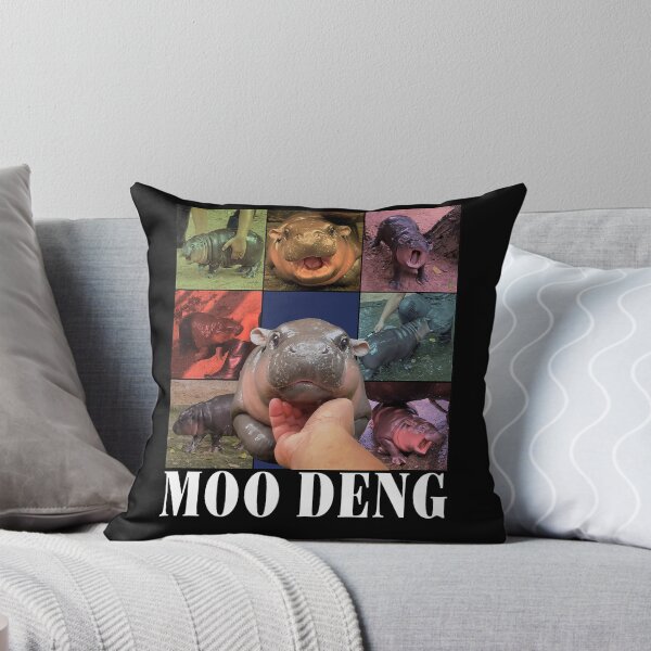 Item preview, Funny Moo-Deng Baby Pygmy Hippo Cute Zoo For Family Tee  designed and sold by WarrenyButlin.
