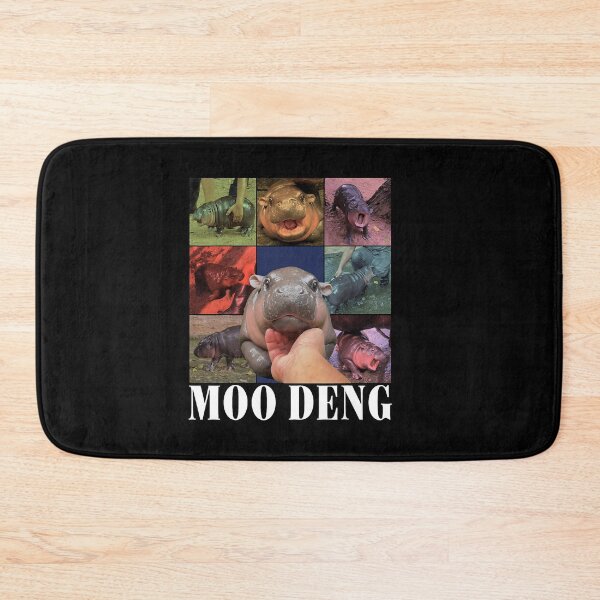 Item preview, Funny Moo-Deng Baby Pygmy Hippo Cute Zoo For Family Tee  designed and sold by WarrenyButlin.