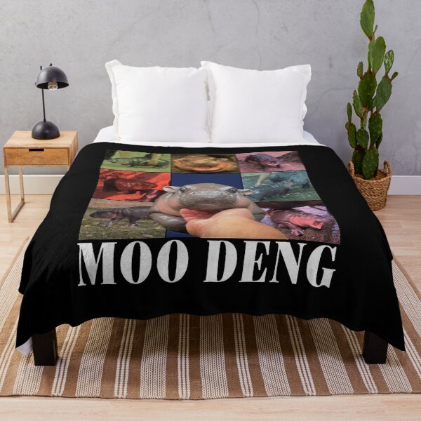 Item preview, Funny Moo-Deng Baby Pygmy Hippo Cute Zoo For Family Tee  designed and sold by WarrenyButlin.