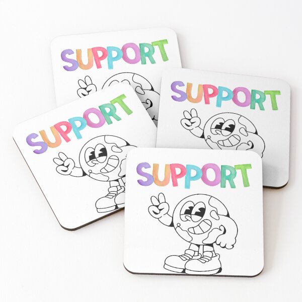 Item preview, Team Support Smiley Face Motivational Design designed and sold by Happyfreedom.