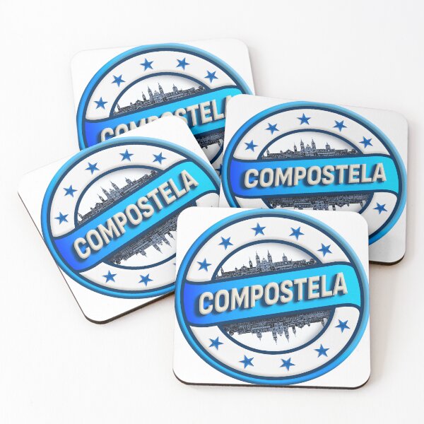 Item preview, Compostela Skyline T-Shirt Mug Gift designed and sold by AtlasExplorer.