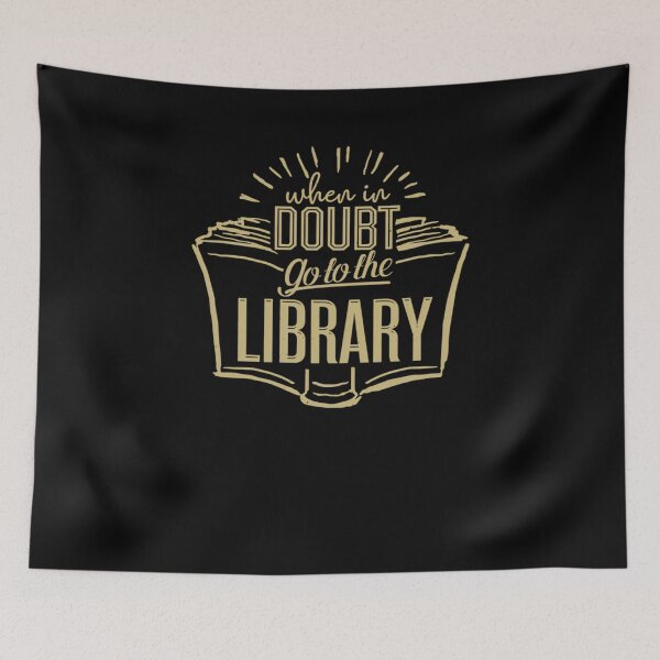 Item preview, When In Doubt Go To The Library  	 designed and sold by ywlcomxo55.