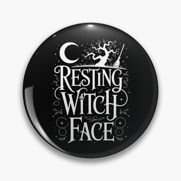 Item preview, Funny Halloween Resting Witch Face designed and sold by Bandikonsalez.