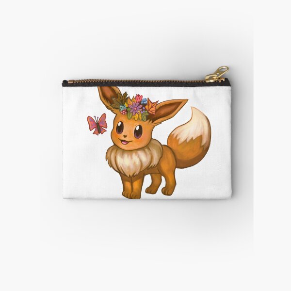 Item preview, Eevee spring flowers hand painted photoshop designed and sold by sarahcatdesign.