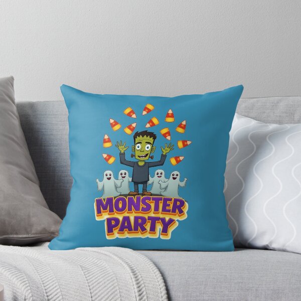 Item preview, Fun Halloween Monster Party Cartoon Design designed and sold by MyWittyThings.