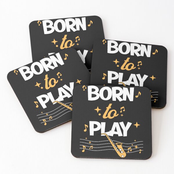 Item preview, Born to play Saxophone  designed and sold by foolstemper.