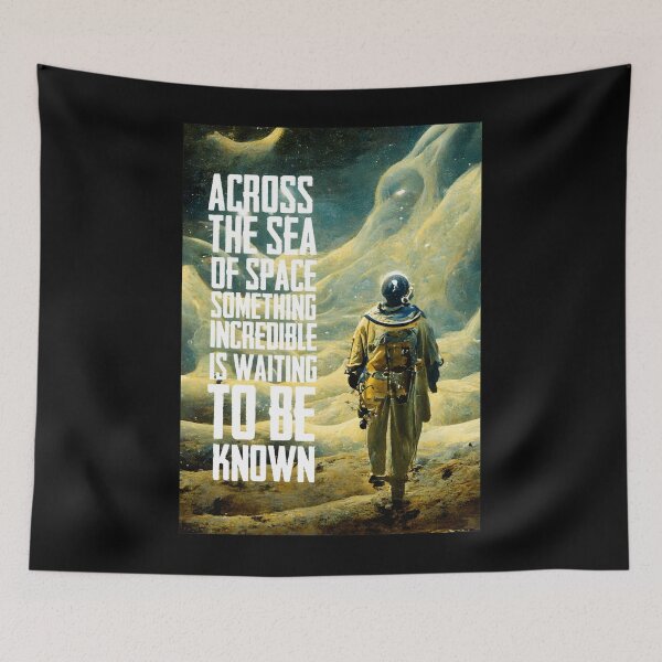 Item preview, The Sea Of Space, Art Of The Universe, Space Time And Interstellar Travel Classic 		 designed and sold by lnslqmyln11.