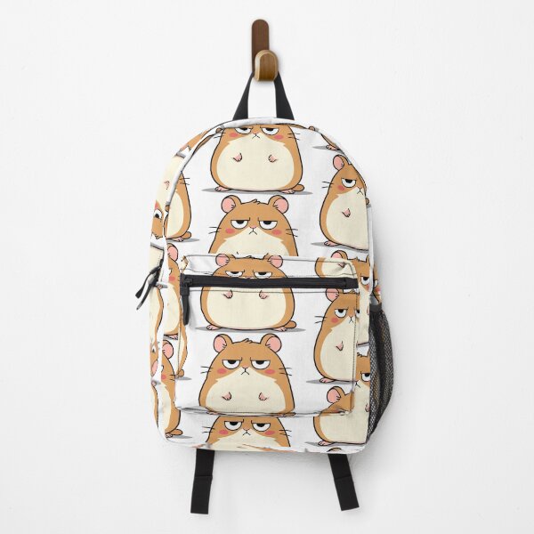 Item preview, Grumpy Hamster – Funny Cute Angry Pet Cartoon designed and sold by graphicnew.
