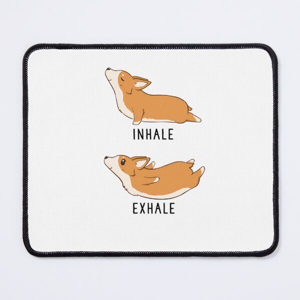 Item preview, Inhale Exhale Corgi Yoga designed and sold by fwojusxfku81.