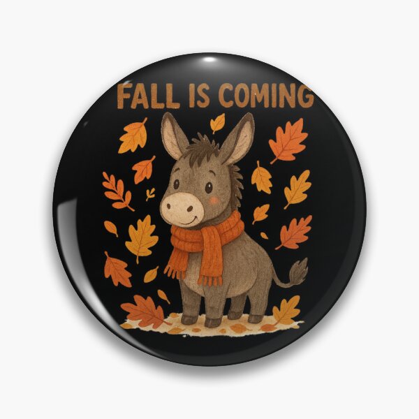 Item preview, Copy of Fall Autumn Donkey designed and sold by Prints-by-Olaf.