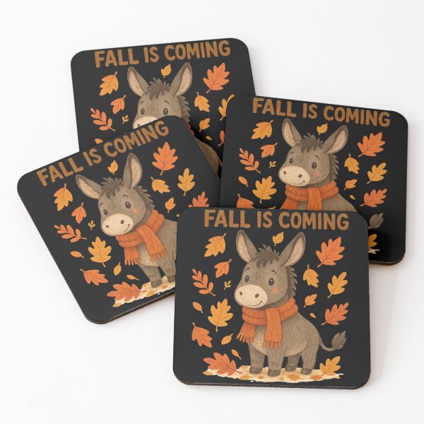 Item preview, Copy of Fall Autumn Donkey designed and sold by Prints-by-Olaf.