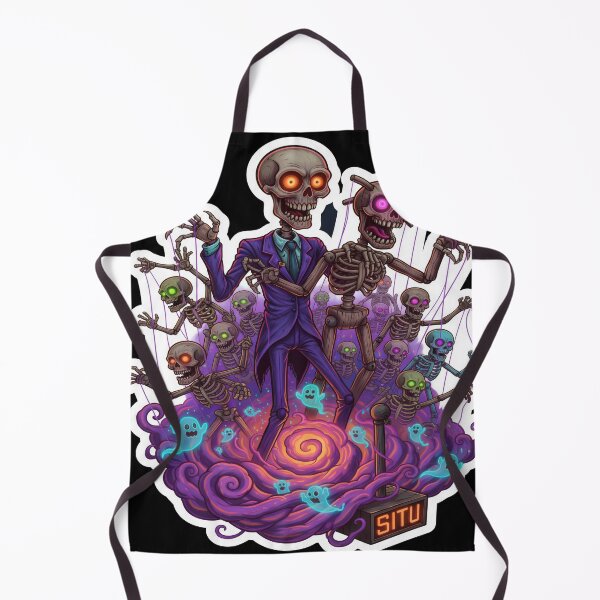Item preview, Haunted Neon Puppet Master Skeleton Parade designed and sold by SITU art.