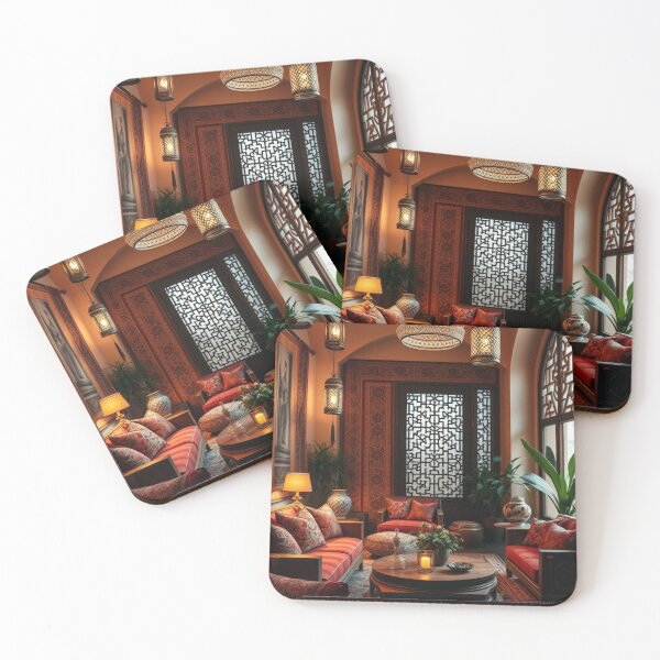 Item preview, Exquisite Moroccan Lounge | Intricate Lanterns & Rich Oriental Decor designed and sold by Jade Ado.