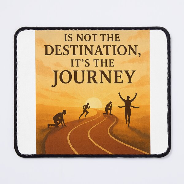 Item preview, Success Is the Journey Motivational Sports Progress Poster designed and sold by GeniePixel.