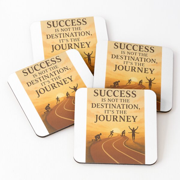 Item preview, Success Is the Journey Motivational Sports Progress Poster designed and sold by GeniePixel.