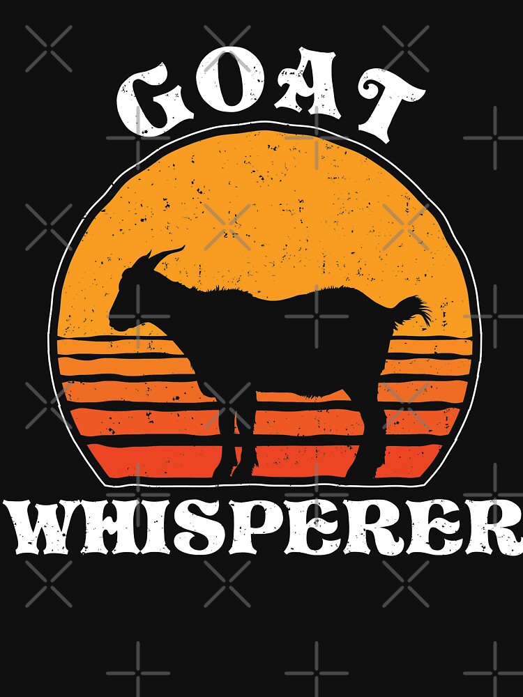 Download "Crazy Goat Whisperer Funny Goat Lover" T-shirt by yaros ...