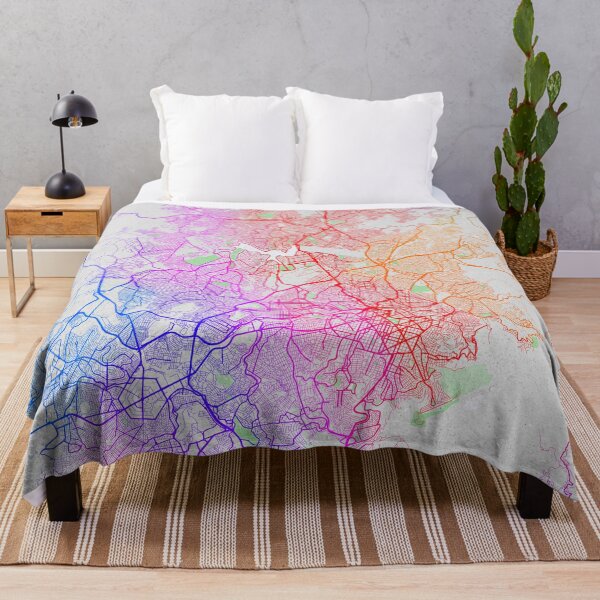 Item preview, Mapa de la ciudad de Belo Horizonte, Minas Gerais, Brasil - Colorido designed and sold by deMAP.