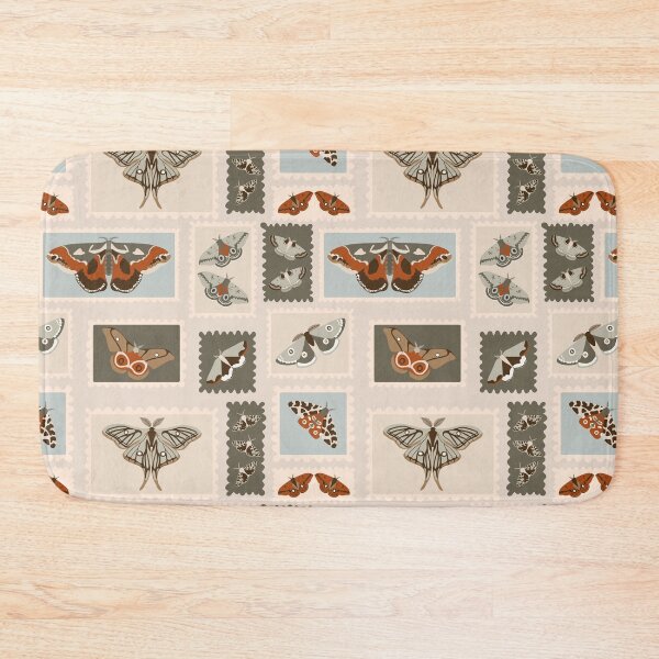 Item preview, Moth Stamp Collection - light designed and sold by space-kitten.