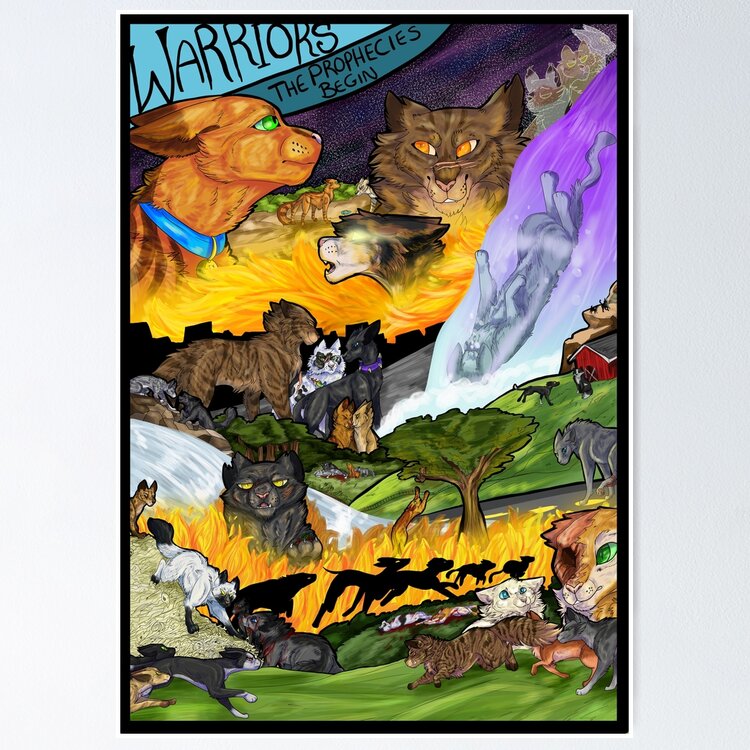 Warrior Cats the new prophecy Art Board Print for Sale by