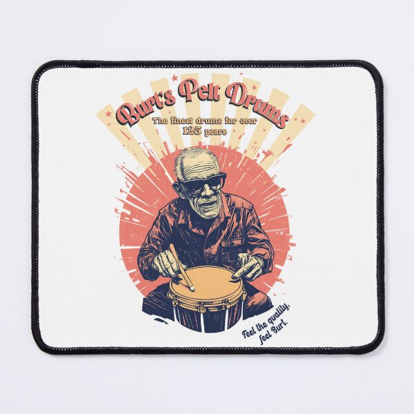 Item preview, Burt’s Pelts Drums - Made from genuine Burt! designed and sold by SummerStarStyle.