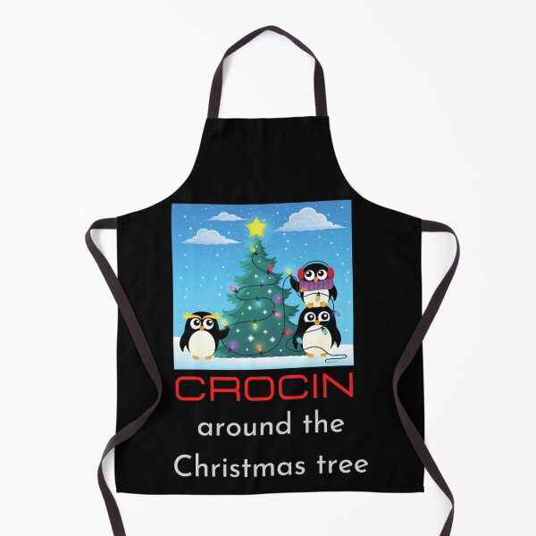 Item preview, Funny Xmas 2025-2026 Gifts, Crocin around the Christmas tree designed and sold by AmeliaJames2.