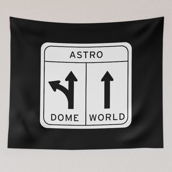Artikelvorschau, Astrodome Astroworld Straßenschild entworfen und verkauft von brkquelc7.