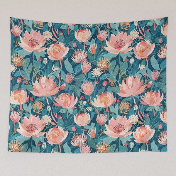 Item preview, Cute Protea Petal Pattern designed and sold by CoolPixels.