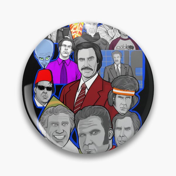 Artikelvorschau, Will Ferrell Collage Art Tribute entworfen und verkauft von nmvtbwryu29.