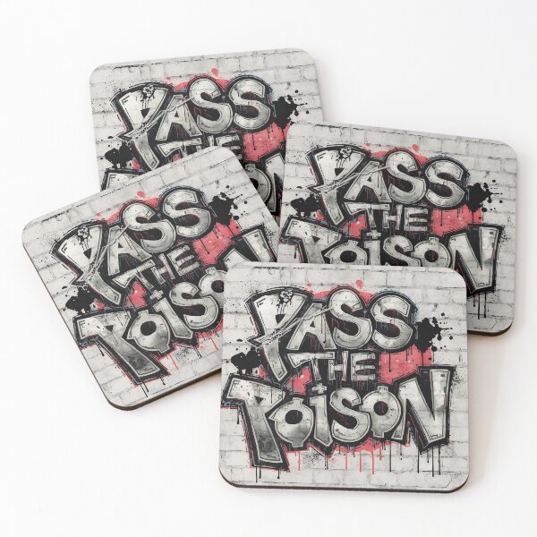 Item preview, Pass The Poison Graffiti Street Art designed and sold by shestiger.